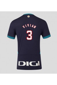 Athletic Bilbao Dani Vivian #3 Voetbaltruitje Uit tenue 2025-26 Korte Mouw